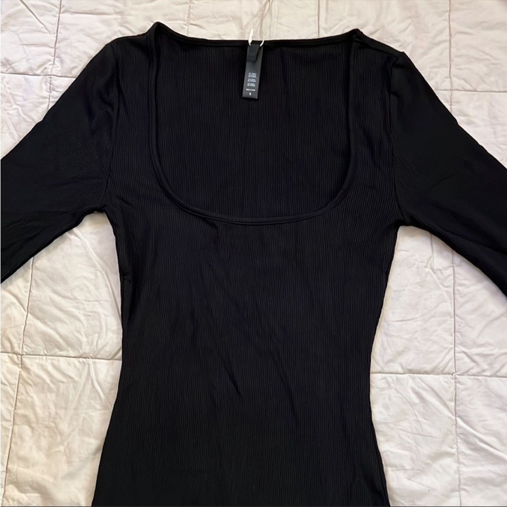 Skims fits everybody long sleeve maxi dress